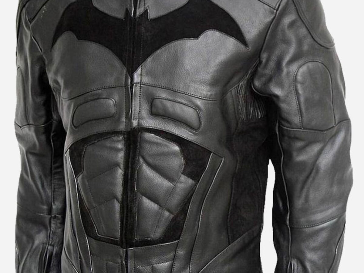 Batman Leather Motorcycle Armored Jacket All Sizes – SUPER THROTTLE