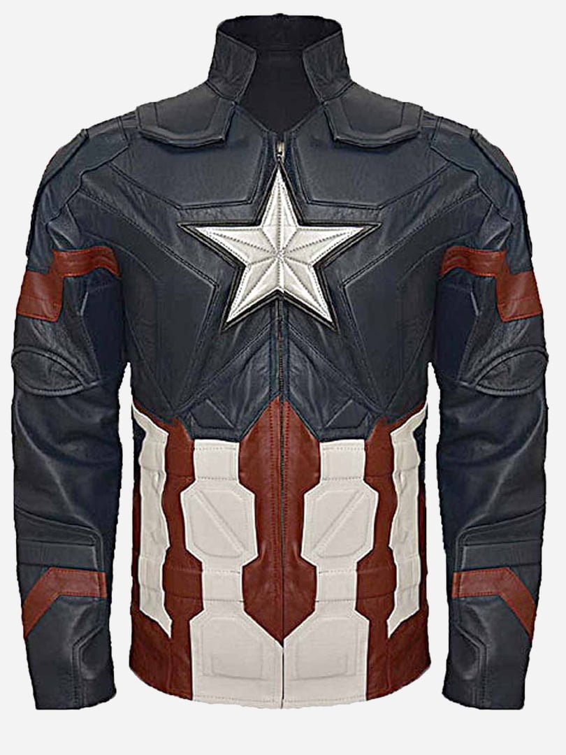 Chris Evans Captain America Civil War Costume Jacket