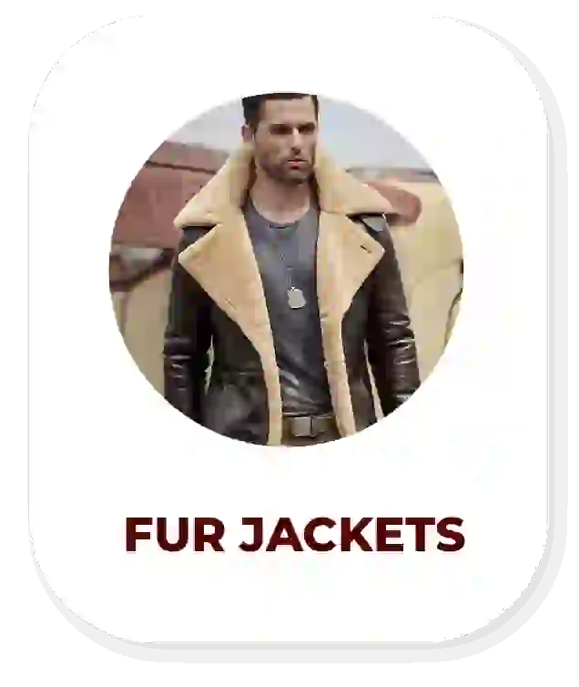 Fur Jackets leather jacket Leather Jacket & Coats Category